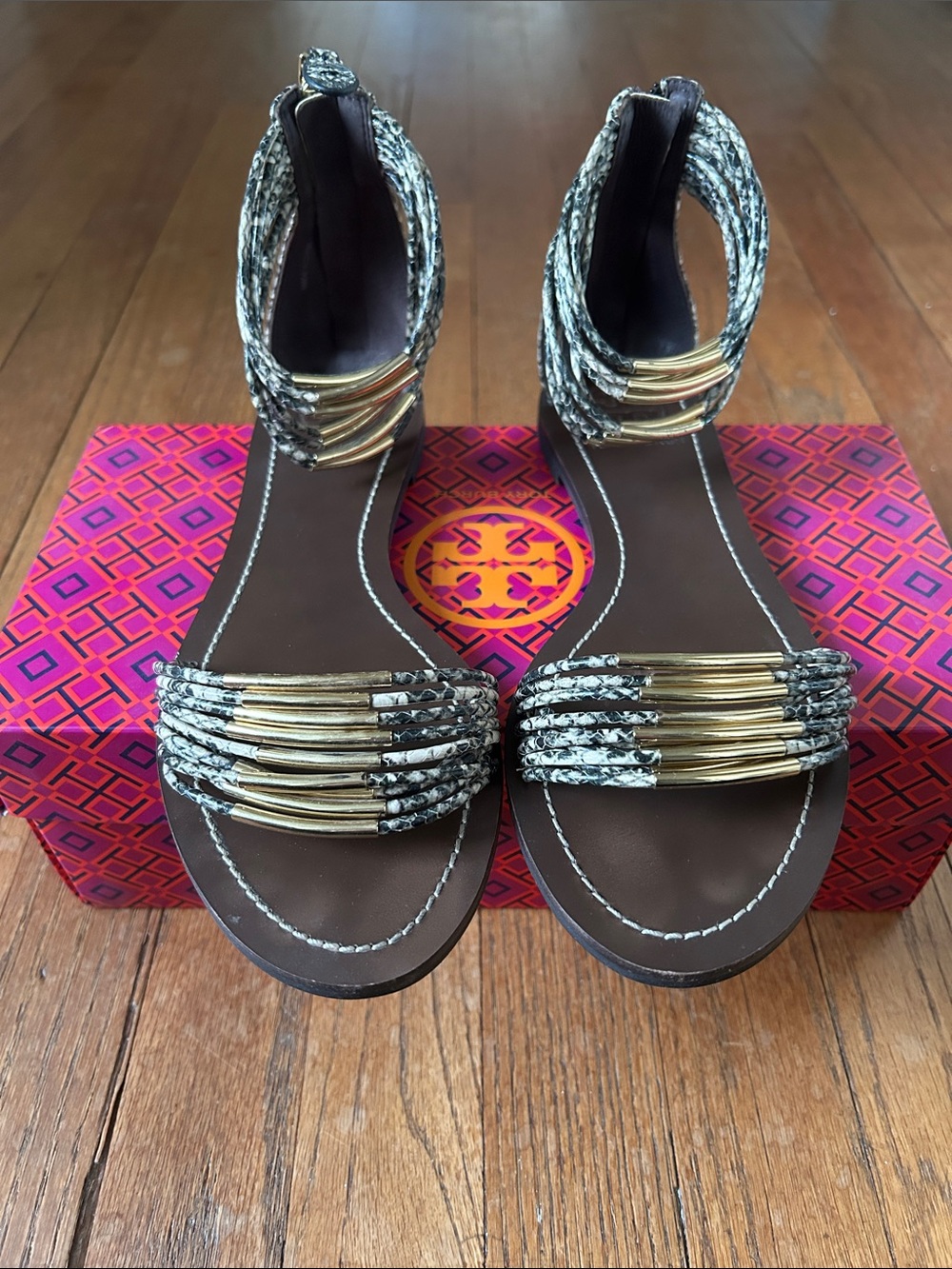 Tory Burch Ankle Sandals (Size 7.5)